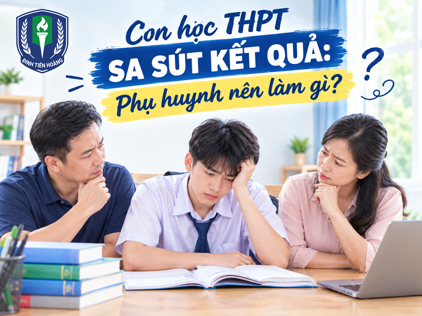 Con học THPT sa sút kết quả: Phụ huynh nên làm gì?