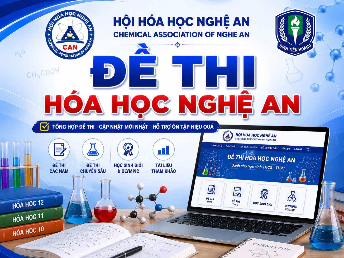 ĐỀ THI HÓA HỌC NGHỆ AN