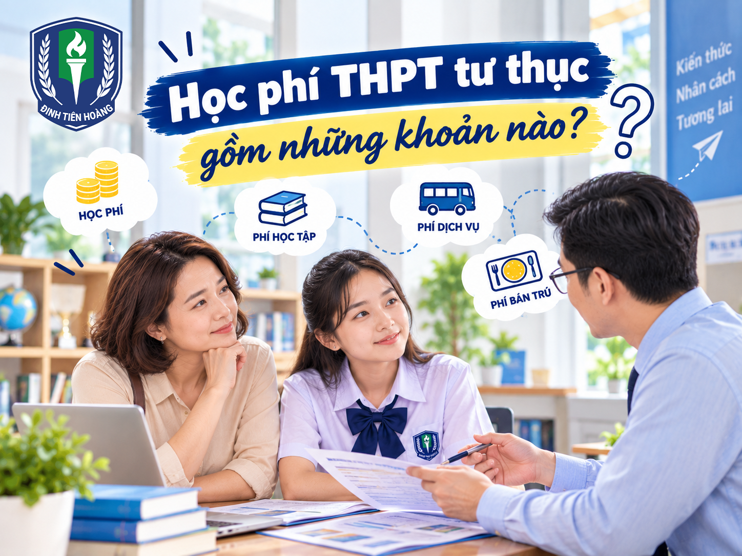Học phí THPT tư thục gồm những khoản nào?