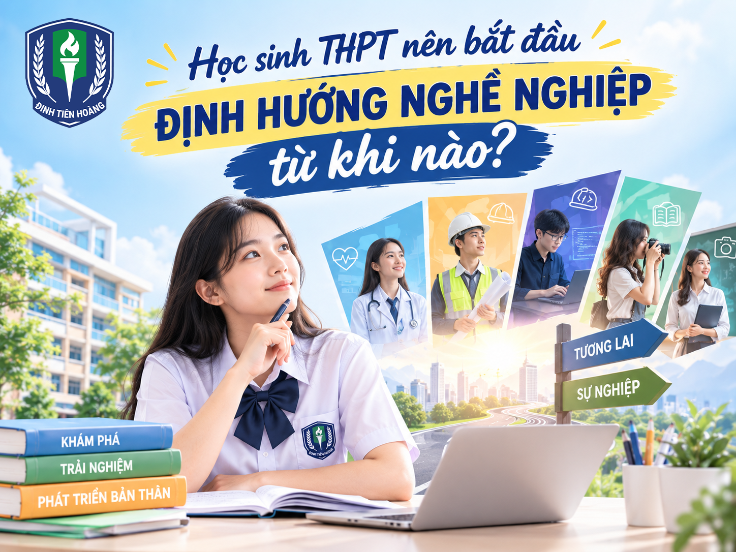 Học sinh THPT nên bắt đầu định hướng nghề nghiệp từ khi nào?
