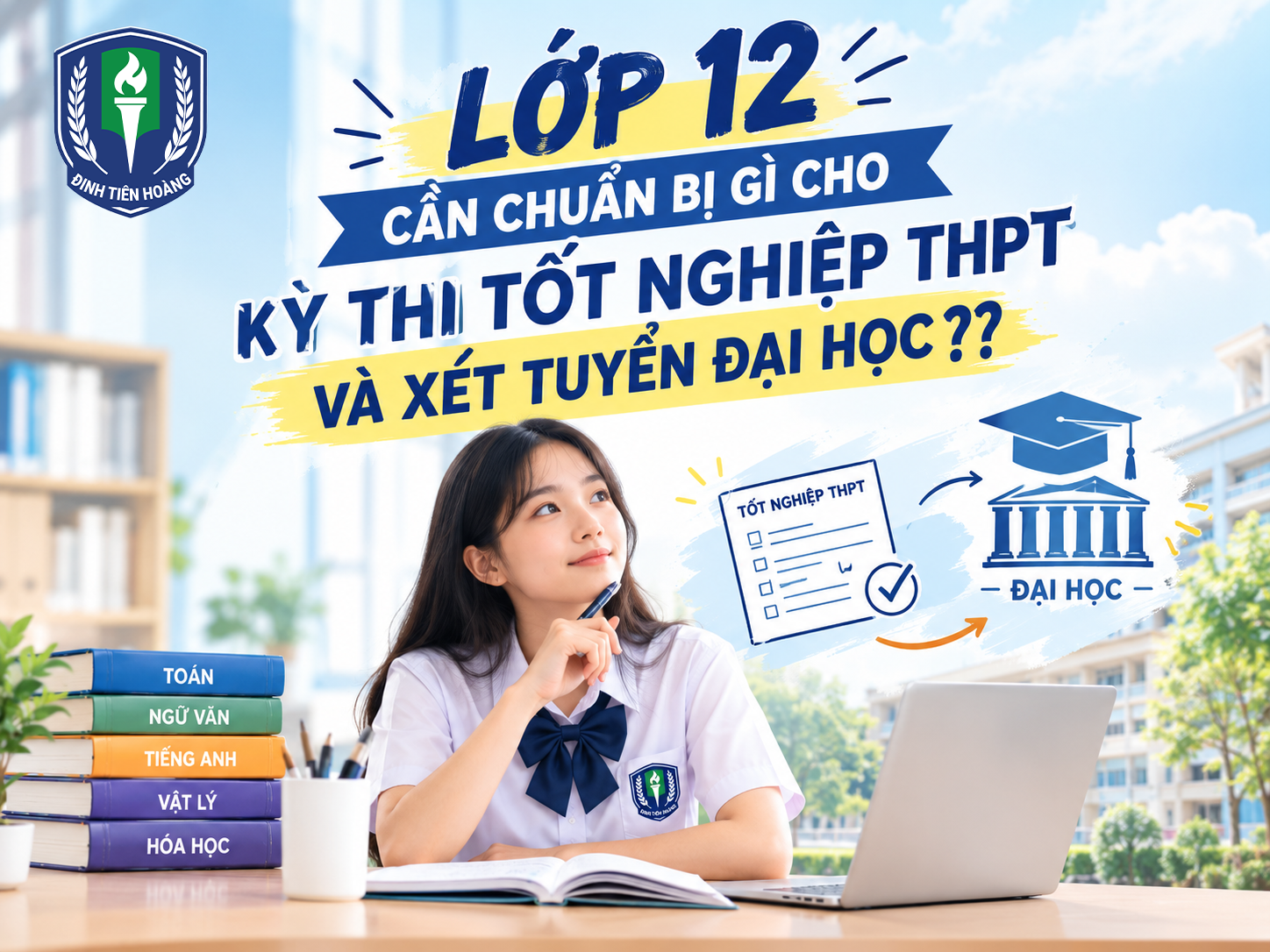 Lớp 12 cần chuẩn bị gì cho kỳ thi tốt nghiệp THPT và xét tuyển đại học?