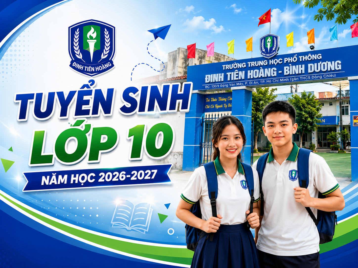 TUYỂN SINH LỚP 10 NĂM HỌC 2026-2027