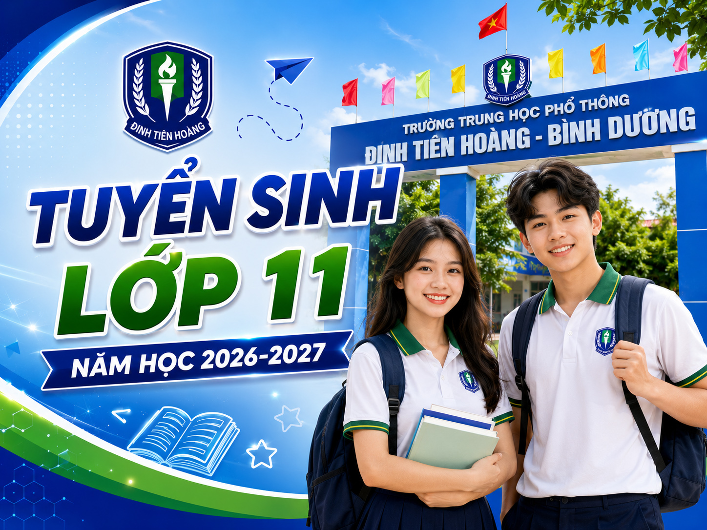 TUYỂN SINH LỚP 11 NĂM HỌC 2026-2027